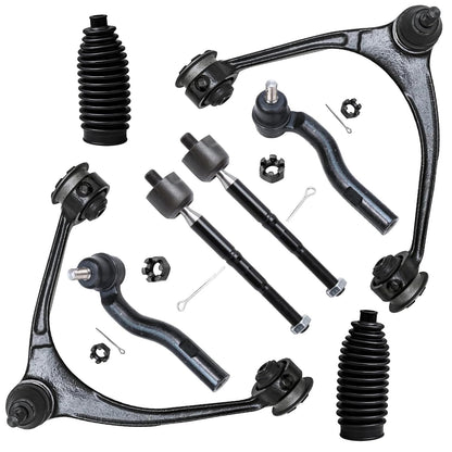 8-Piece Front Suspension Kit with Control Arms Ball Joints & Sway Bar Links for 2WD