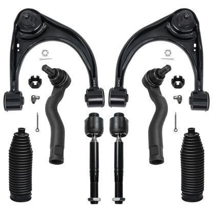 8-Piece Front Suspension Kit with Control Arms Ball Joints & Sway Bar Links for 2WD