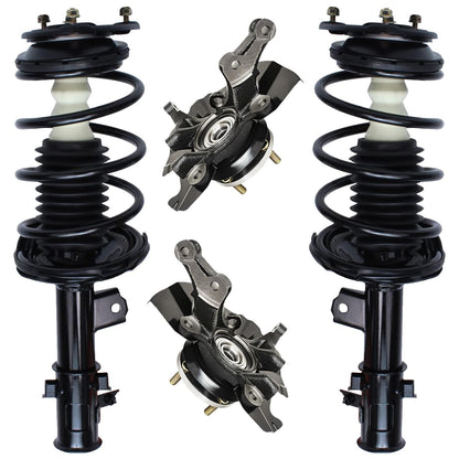 Front & Rear Suspension Kit with Struts Control Arms & Tie Rods for Camaro 2011–2012