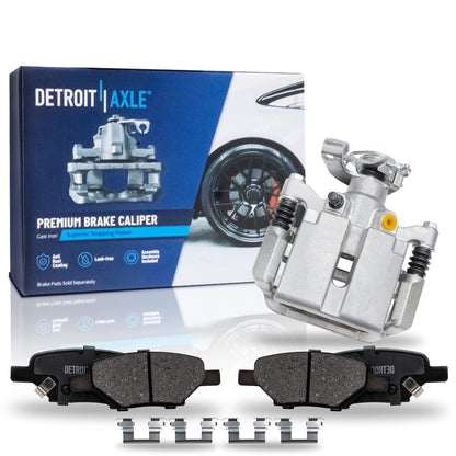Front & Rear Brake Kit with Drilled Slotted Rotors & Ceramic Pads for Camaro V6 2010–2015