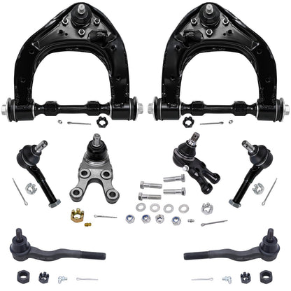 8-Piece Front Suspension Kit with Control Arms Ball Joints & Sway Bar Links for 2WD