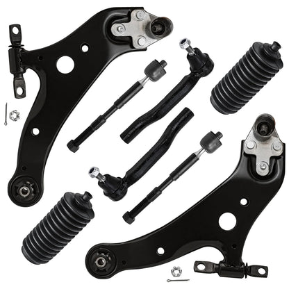 8-Piece Front Suspension Kit with Control Arms Ball Joints & Sway Bar Links for 2WD