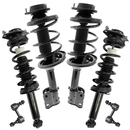 Front & Rear Suspension Kit with Struts Control Arms & Tie Rods for Camaro 2011–2012