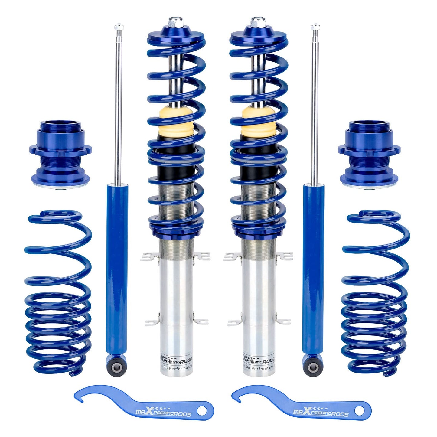 Height Adjustable Coilover Suspension Kit for Golf Jetta Beetle FWD 1997–2010