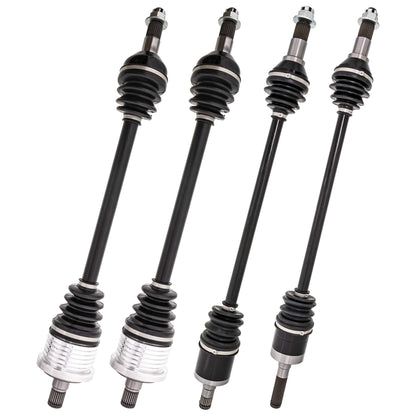 Front & Rear CV Axle Driveshaft Set for Maverick 1000 2014–2015