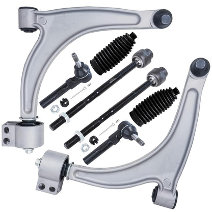8-Piece Front Suspension Kit with Control Arms Ball Joints & Sway Bar Links for 2WD