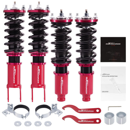 Adjustable Coilover Suspension Kit 24-Way for Civic CRX Integra 1988–2001