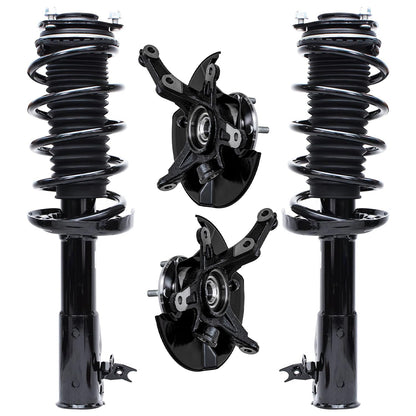 Front & Rear Suspension Kit with Struts Control Arms & Tie Rods for Camaro 2011–2012