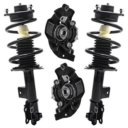 Front & Rear Suspension Kit with Struts Control Arms & Tie Rods for Camaro 2011–2012