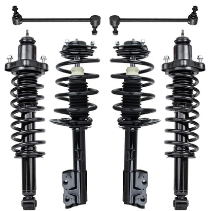 Front & Rear Suspension Kit with Struts Control Arms & Tie Rods for Camaro 2011–2012