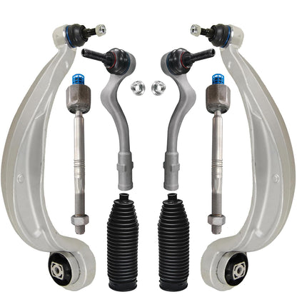 8-Piece Front Suspension Kit with Control Arms Ball Joints & Sway Bar Links for 2WD
