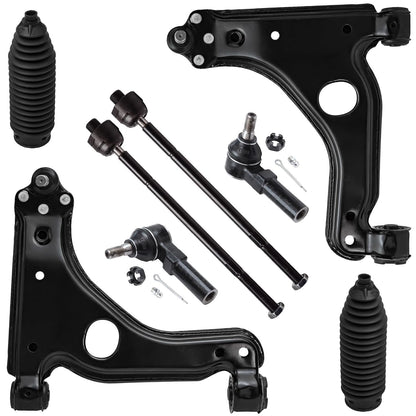 8-Piece Front Suspension Kit with Control Arms Ball Joints & Sway Bar Links for 2WD