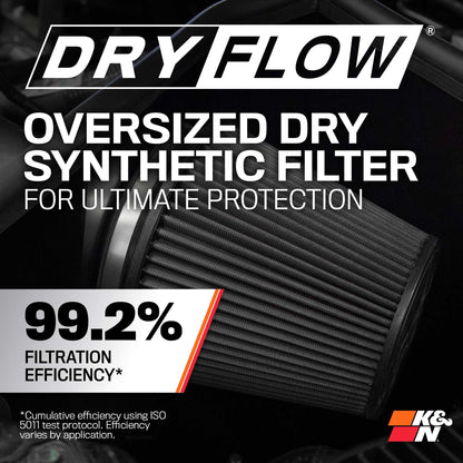 Cold Air Intake System: High-Flow Cotton Filter