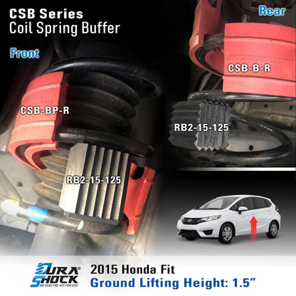 Coil Spring Spacer Set for Front & Rear Suspension Adjustable Load Series